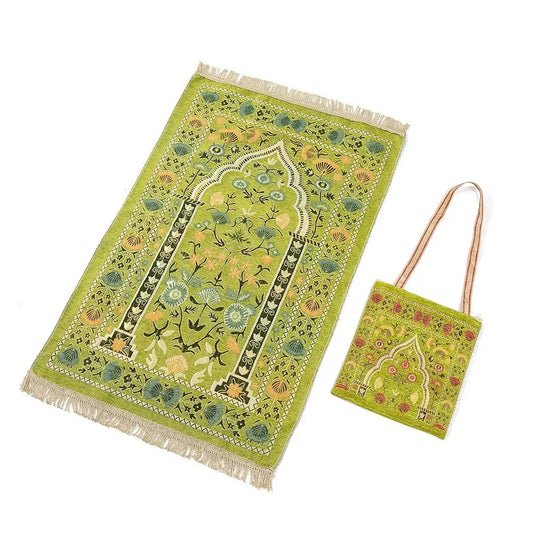 Portable Prayer Mat and Tote