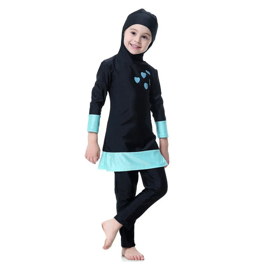 2 Piece Girl's Burkini