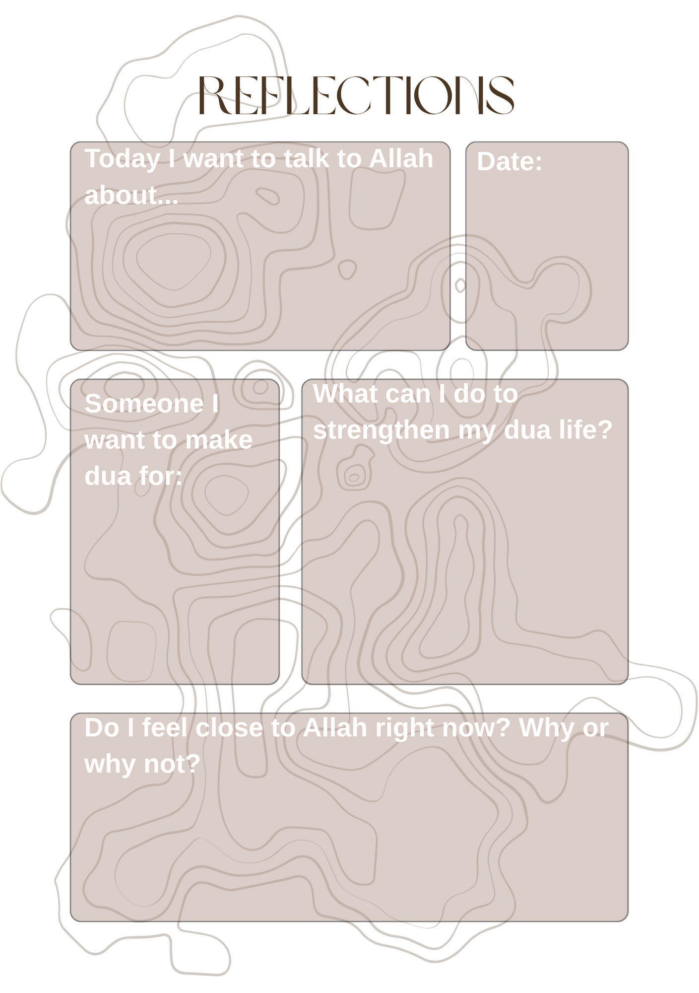 Du'a Tracker & Journal