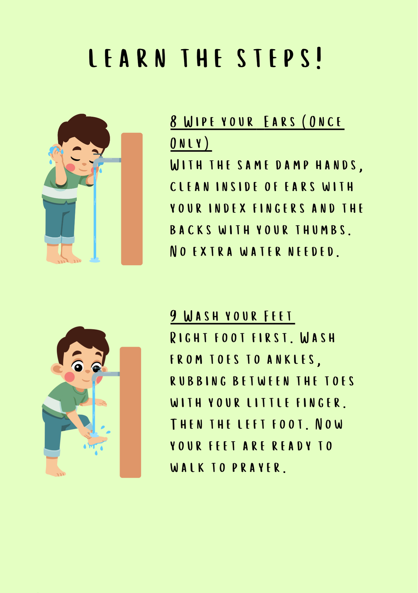 Wudhu: Sparkling Clean for Prayer