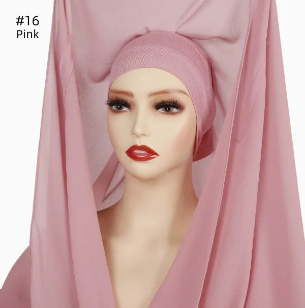 Instant Chiffon Hijab
