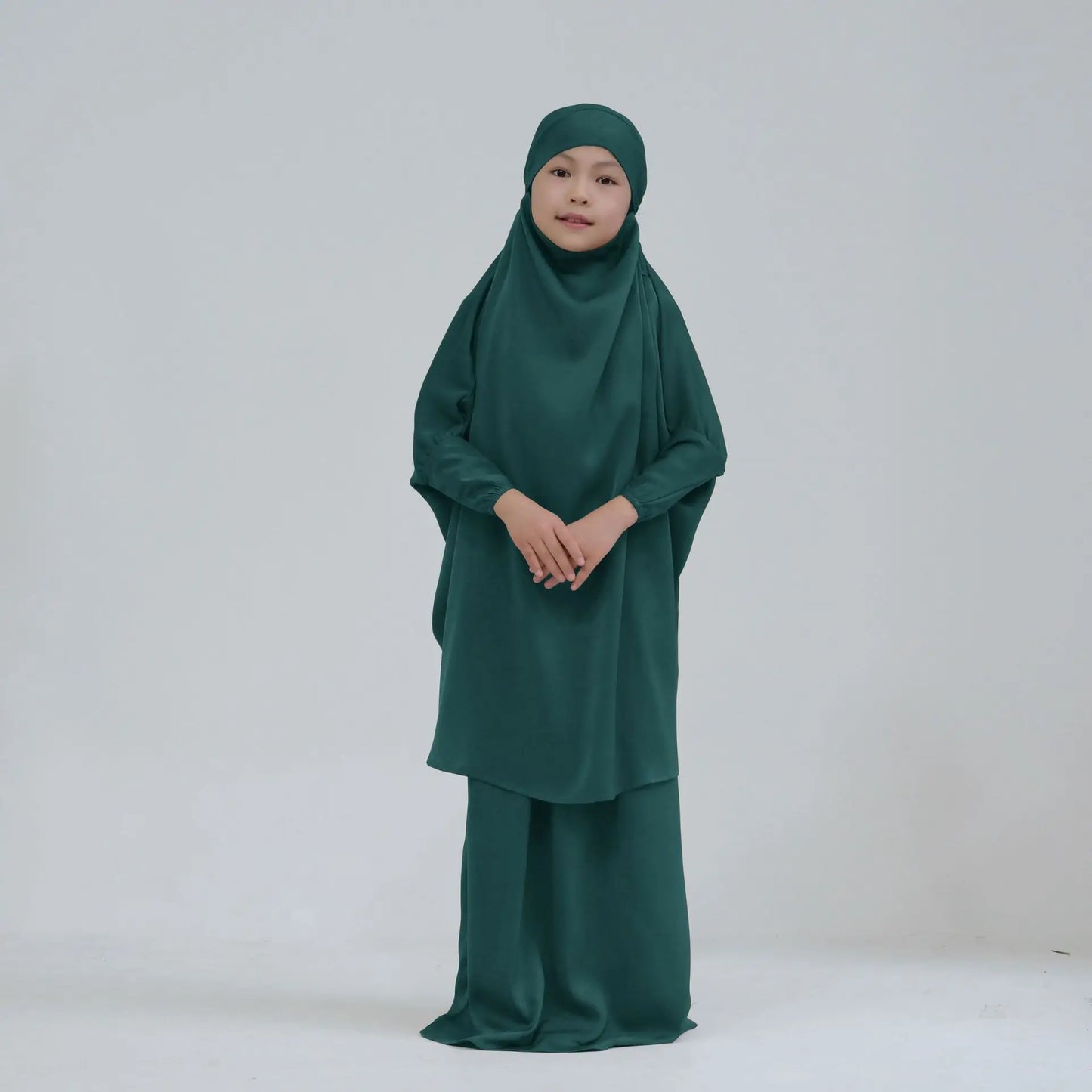 Girls Two Piece Jilbab Set