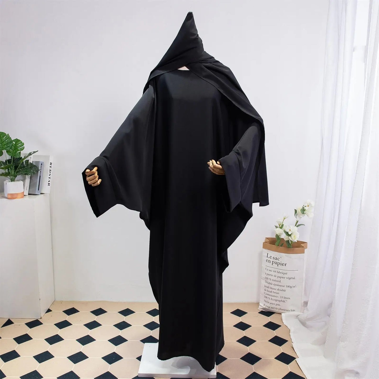 Two Piece Abaya and Matching Hijab