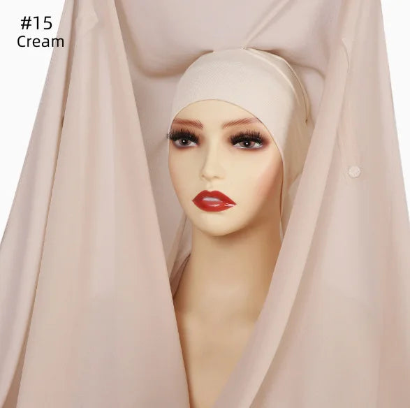 Instant Chiffon Hijab