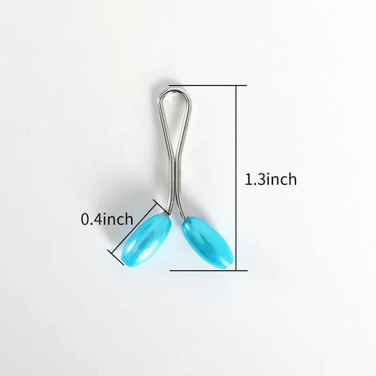 Set of 12 Oval Headed Hijab Pins