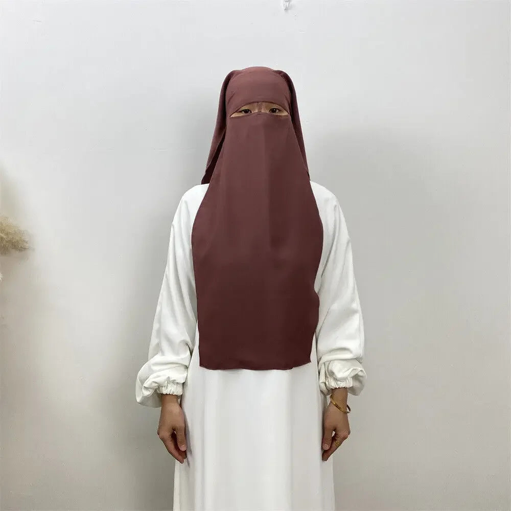 2 Layer Nose Pinch Niqab