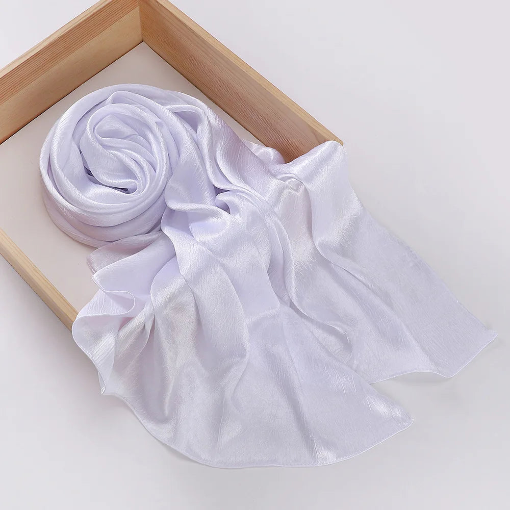 Crinkle Silk Hijab