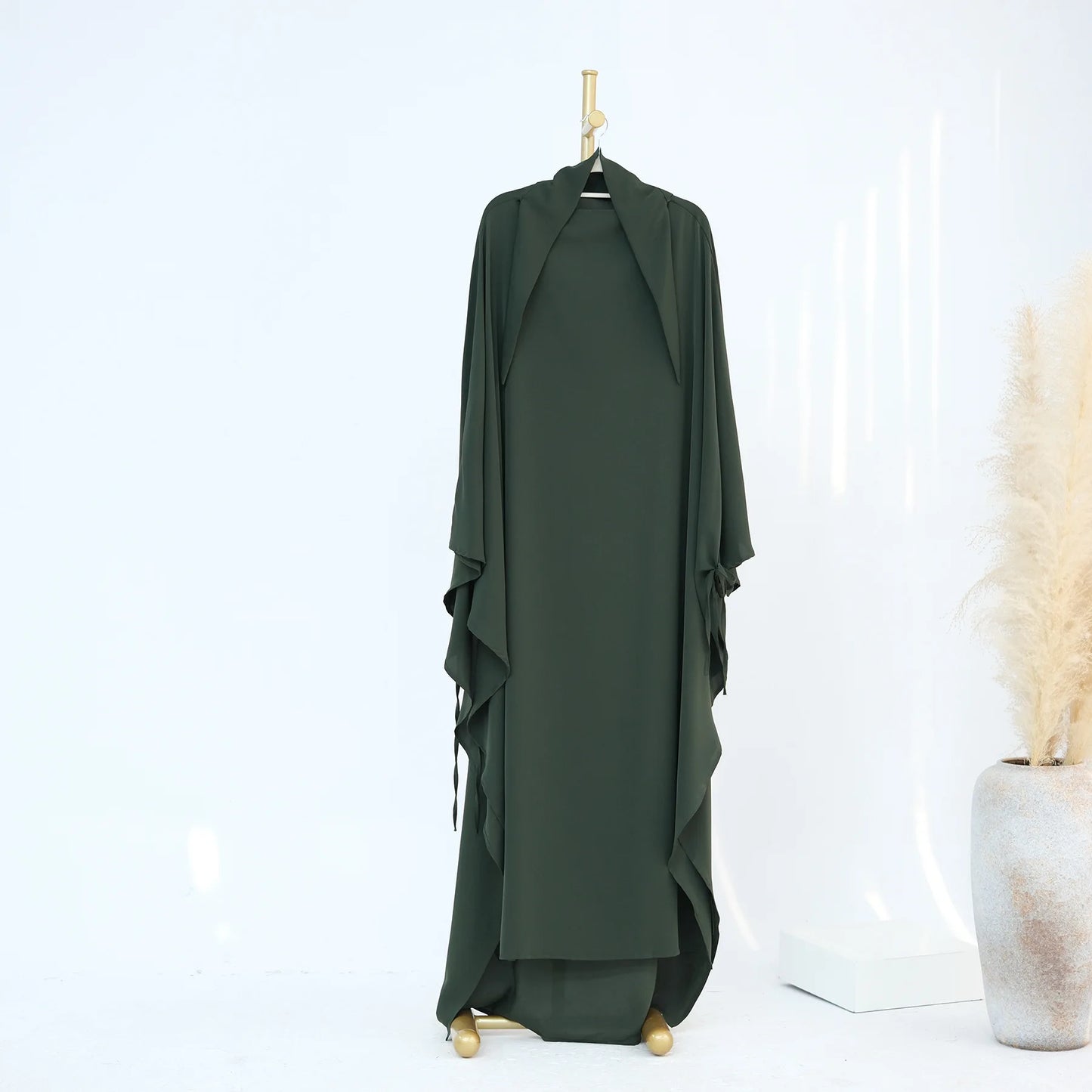 Exra Long Khimar & Niqab Integrated