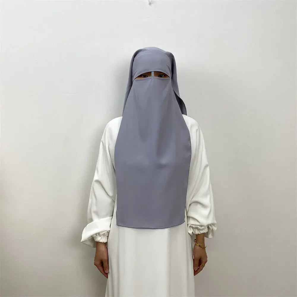 2 Layer Nose Pinch Niqab