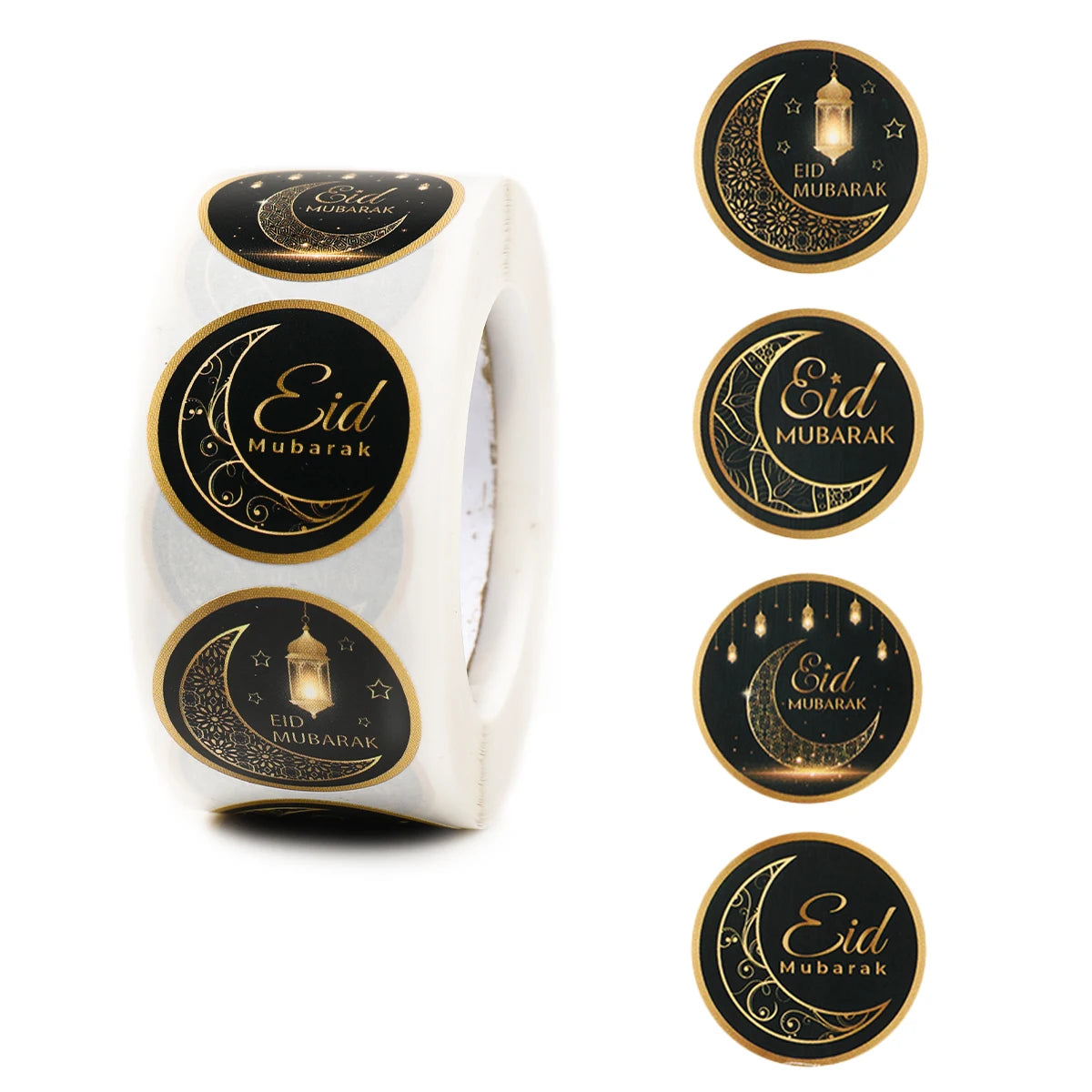 Roll of Eid Mubarak Stickers