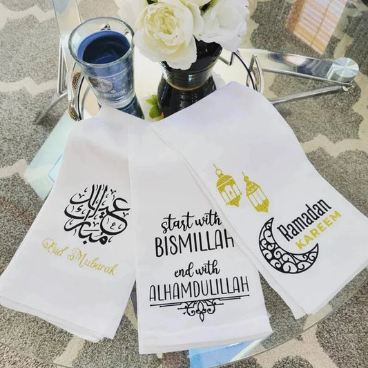 Eid Mubarak Insipired Tea Towel