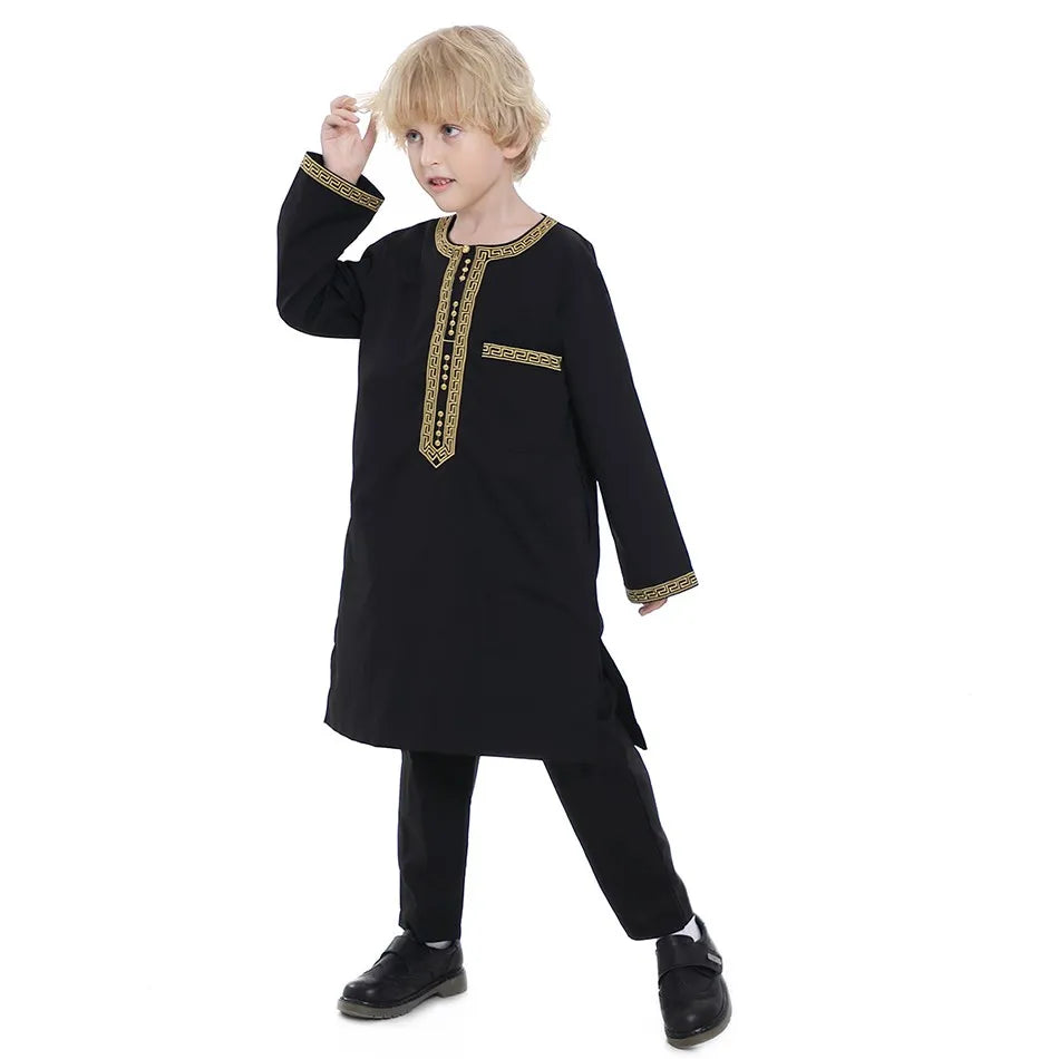 Two-Piece Thobe for Boys