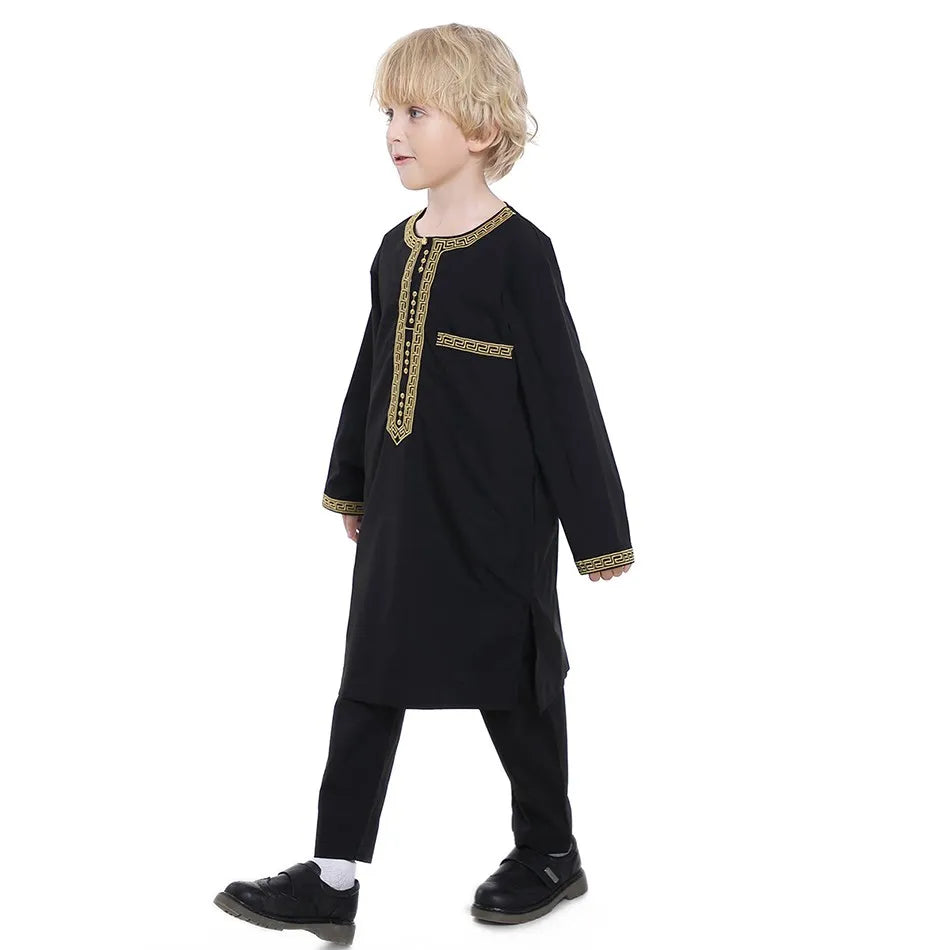 Two-Piece Thobe for Boys