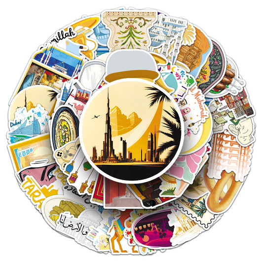 10/50 Middle Eastern Inspired Stickers