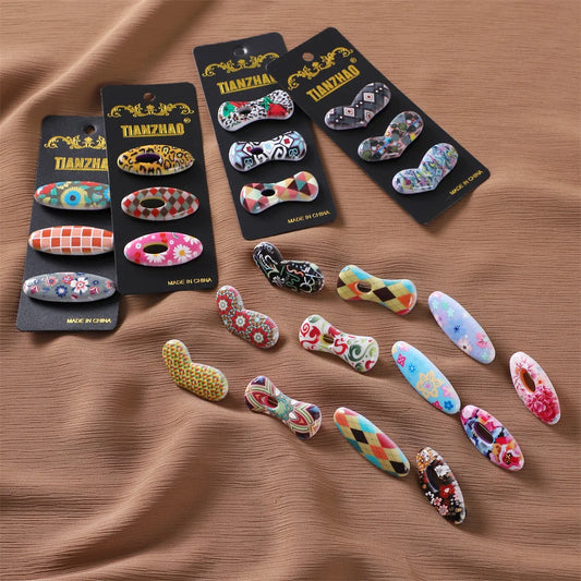 Set of 3 Hijab Pin Clips for Girls