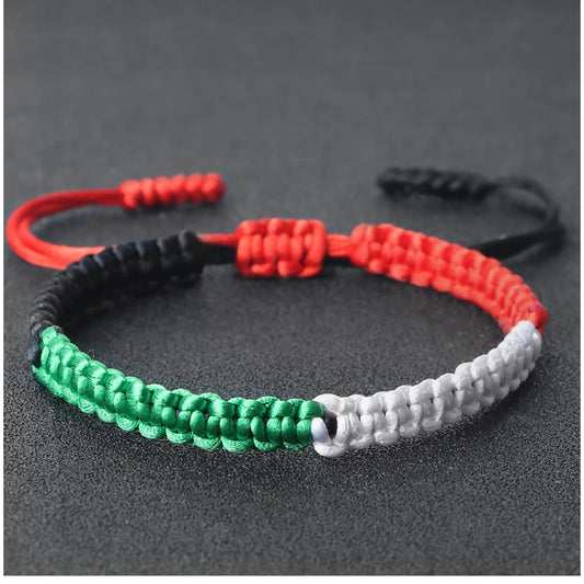 Adjustable Arab Flag Bracelet