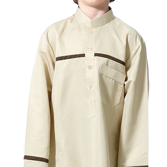 Simple Style Thobe for Boys