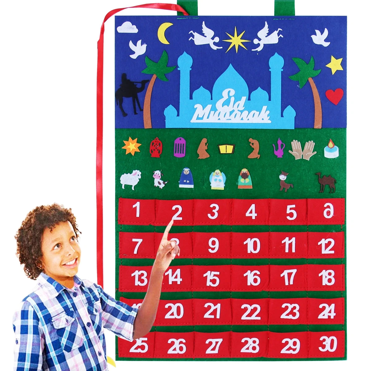 Ramadan Countdown Felt Calendar