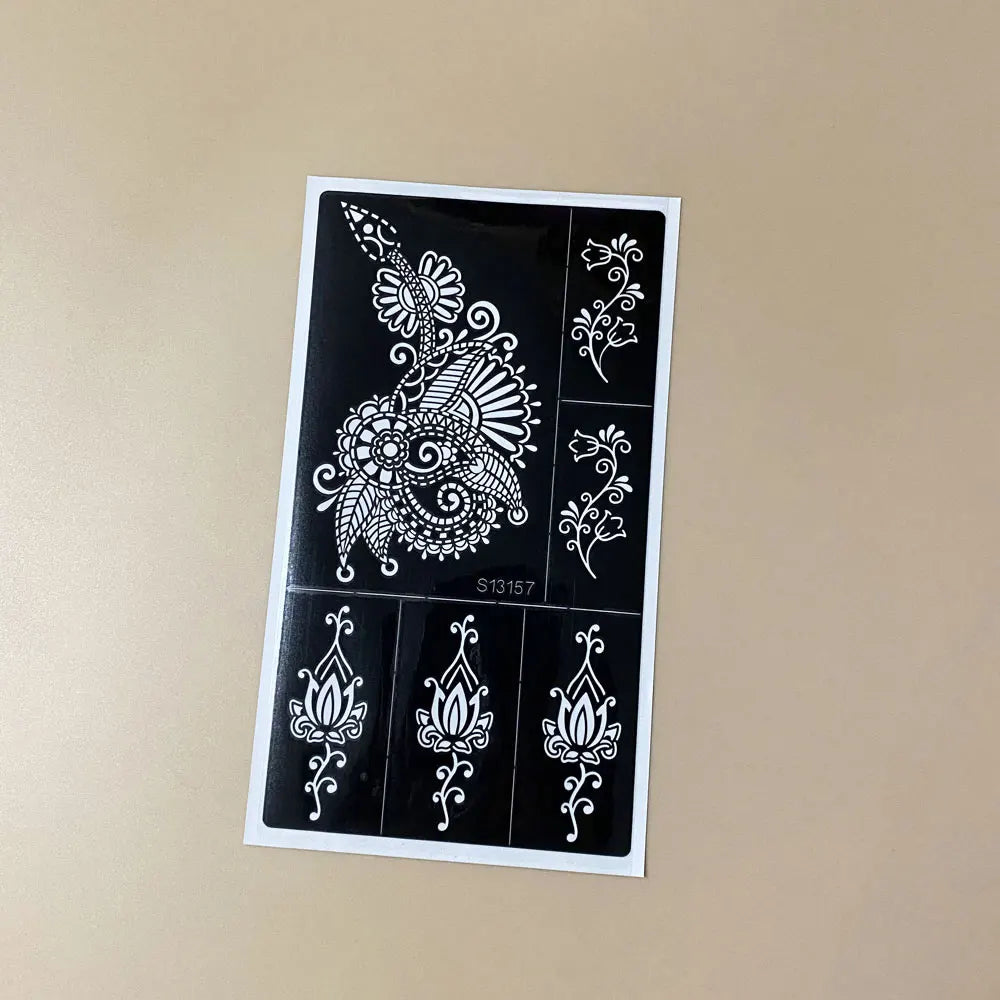 Reusable Henna Stencil