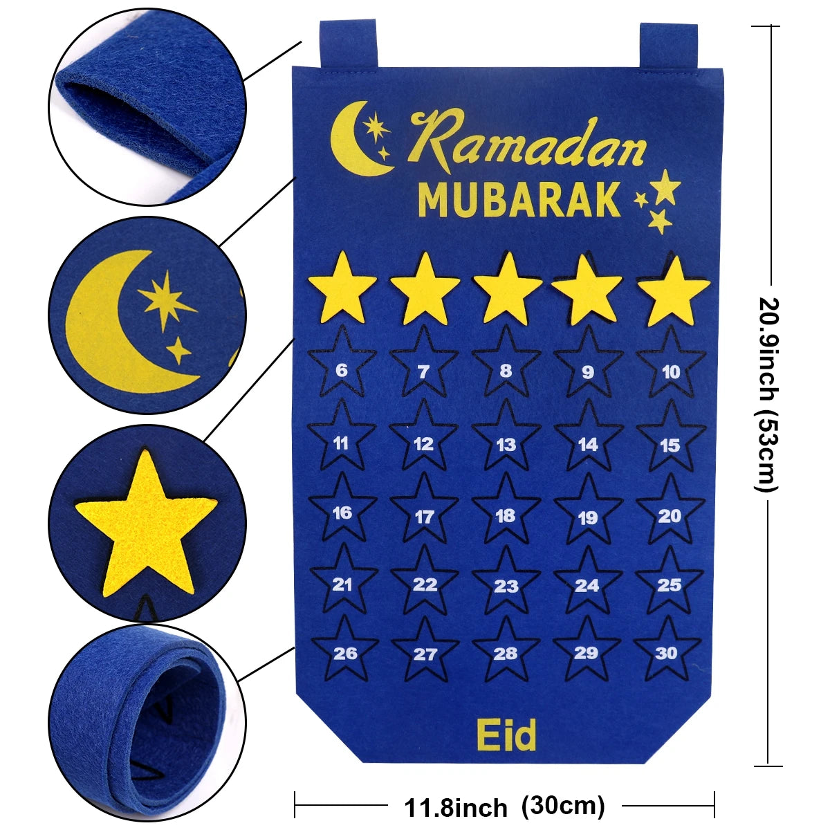Ramadan Countdown Felt Calendar