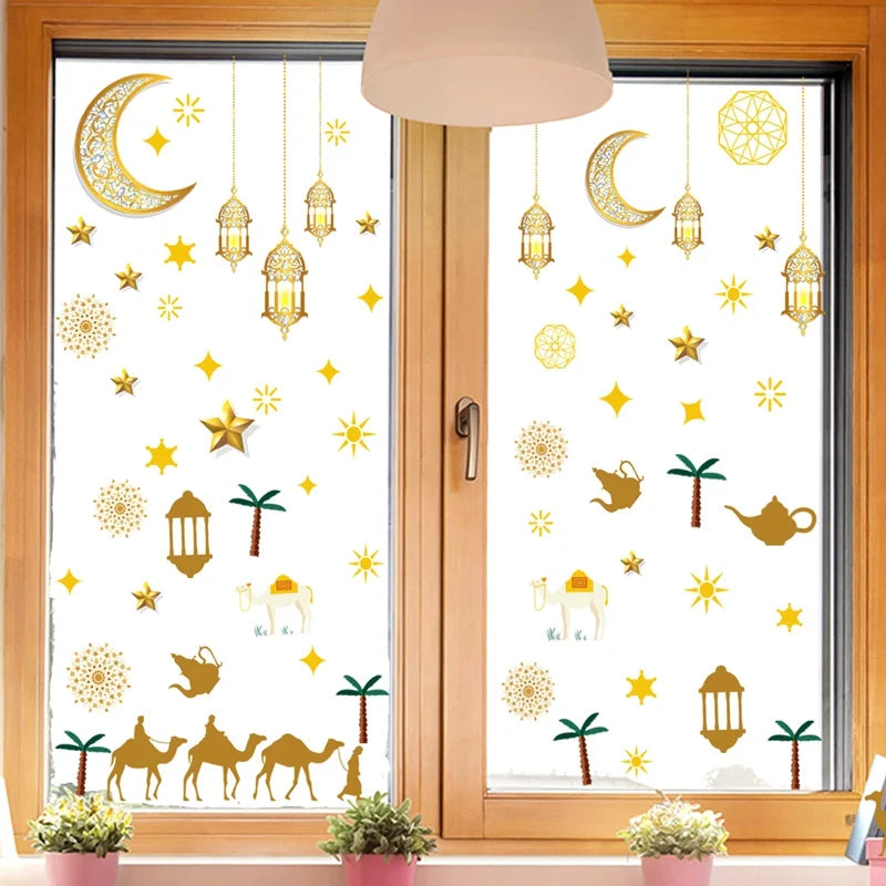 Eid Window Stickers