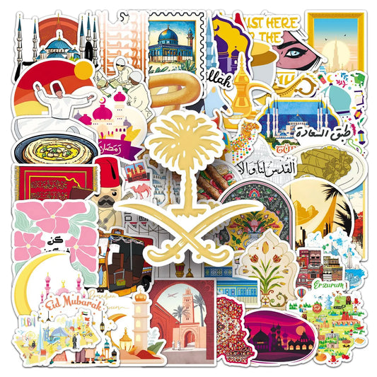 10/50 Middle Eastern Inspired Stickers