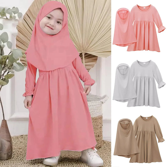 Baby Girl Dress and Hijab