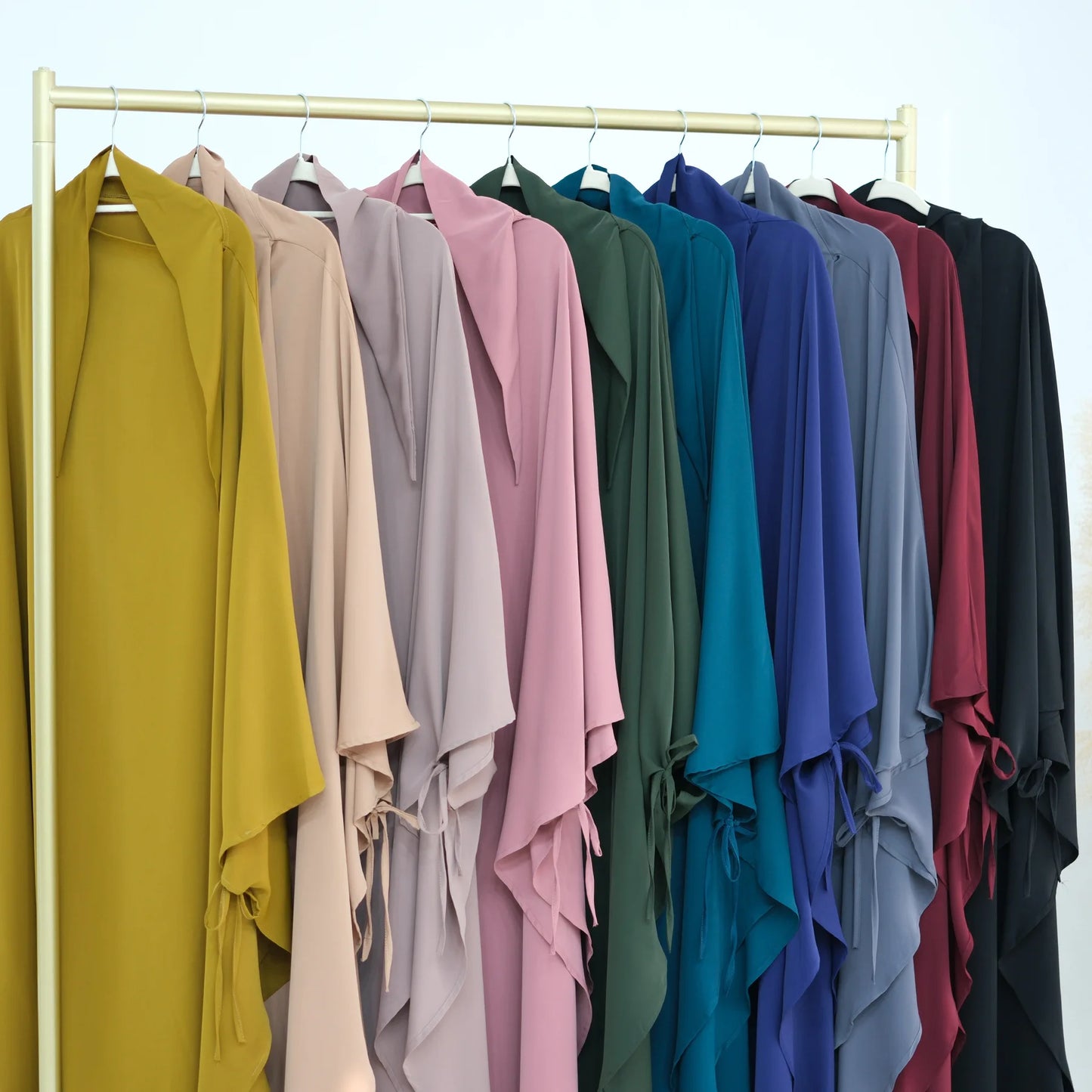 Exra Long Khimar & Niqab Integrated