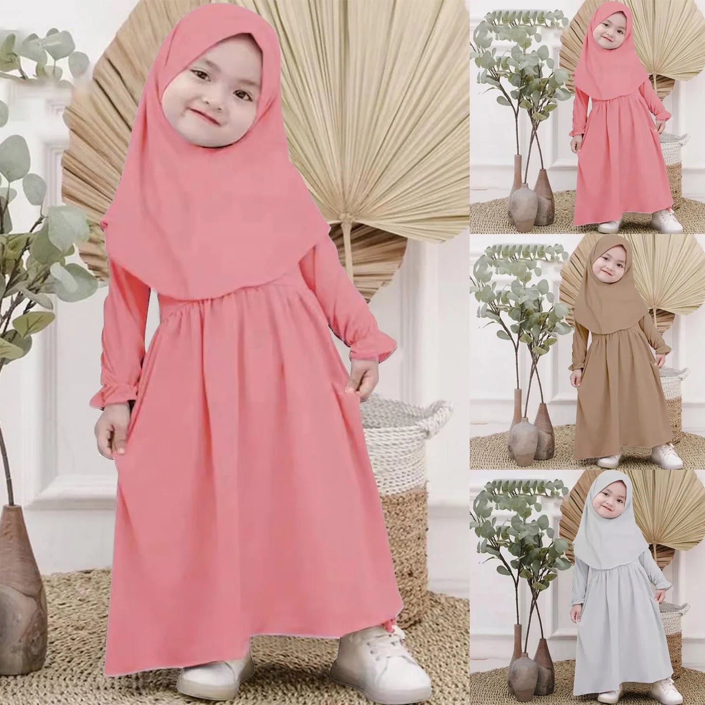 Baby Girl Dress and Hijab