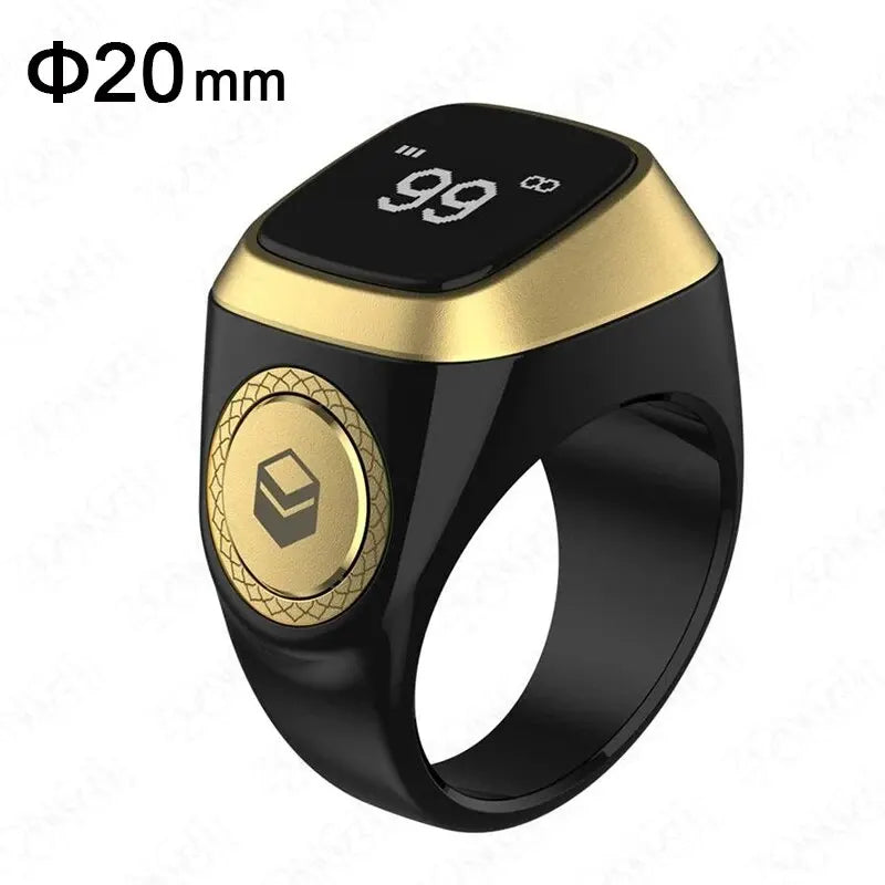 Waterproof Smart Dhikr Ring