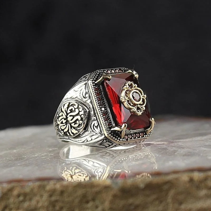 Vintage Hand Engraved Ring