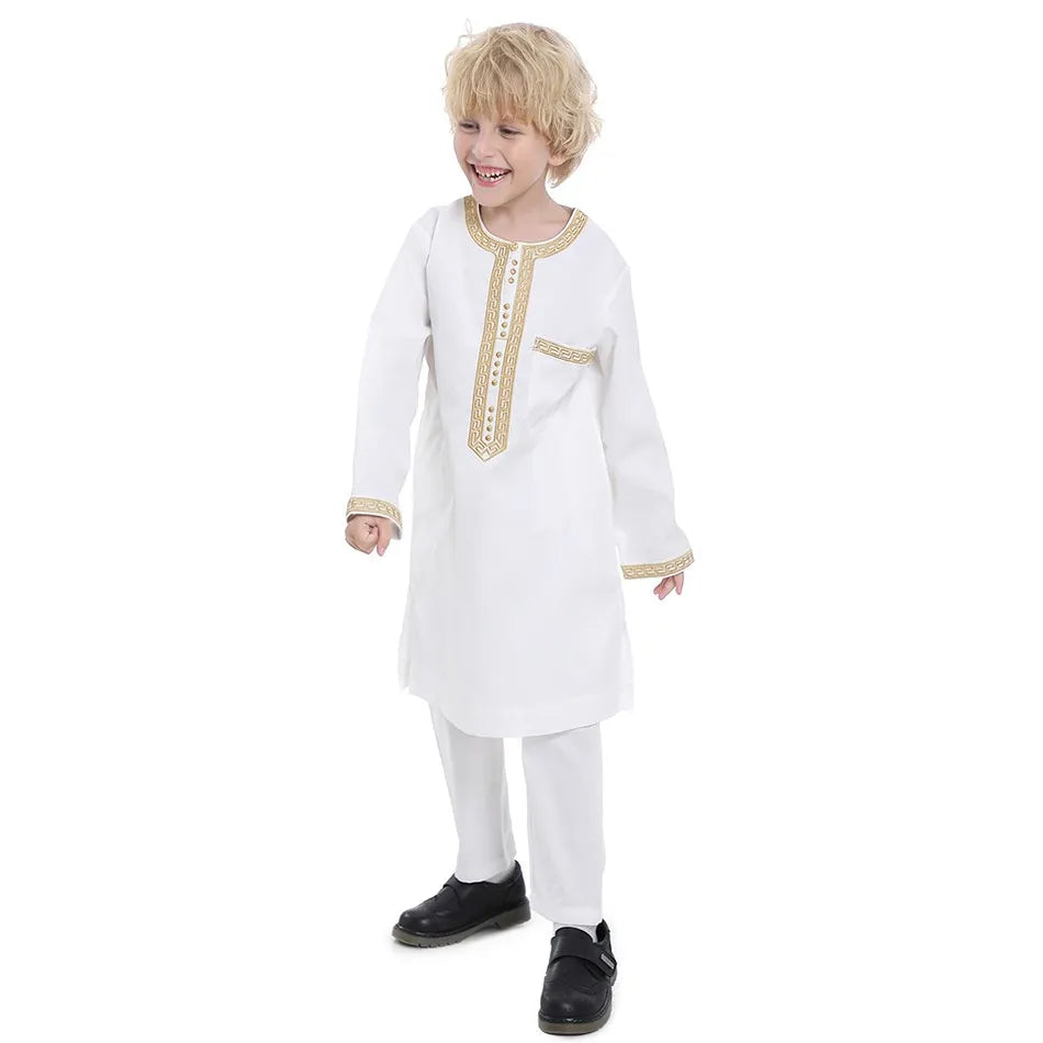 Two-Piece Thobe for Boys