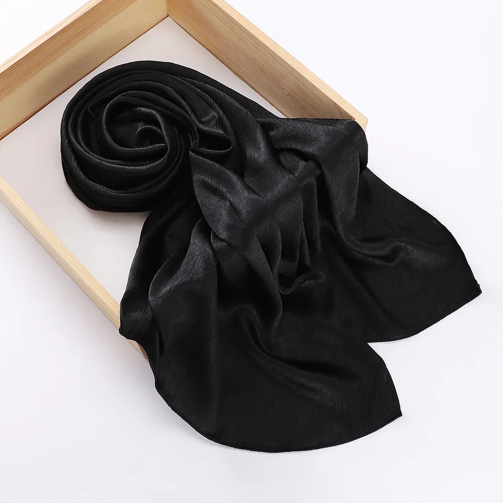 Crinkle Silk Hijab