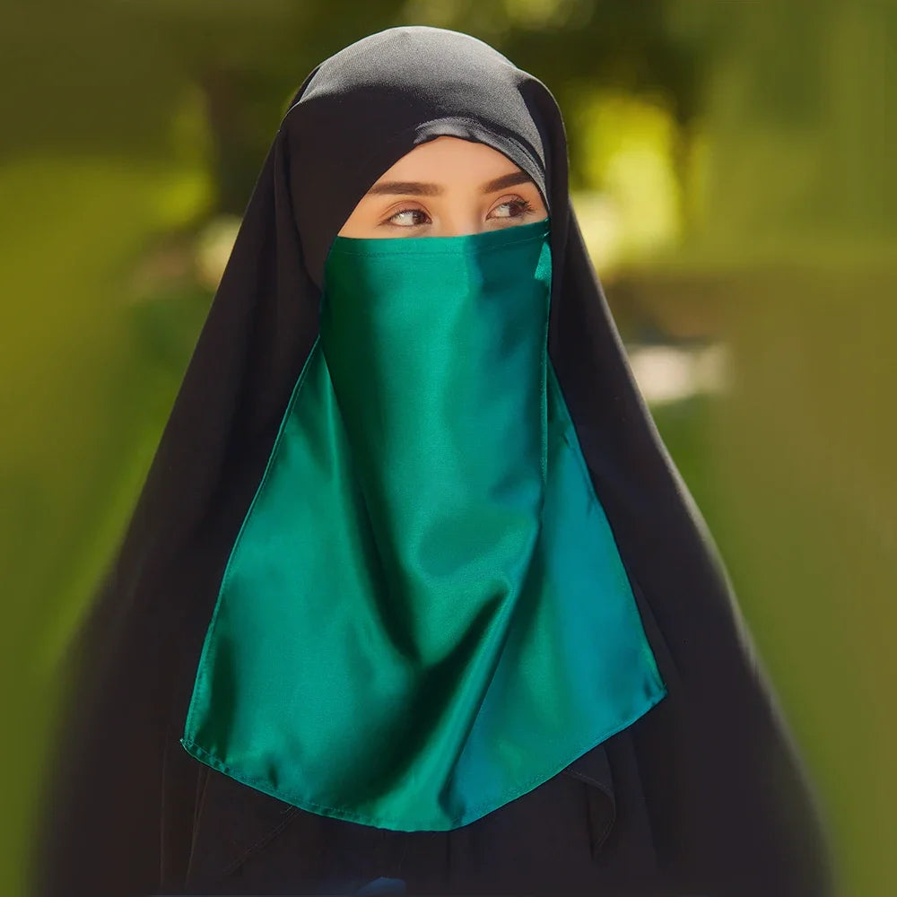 Satin Silk Niqab
