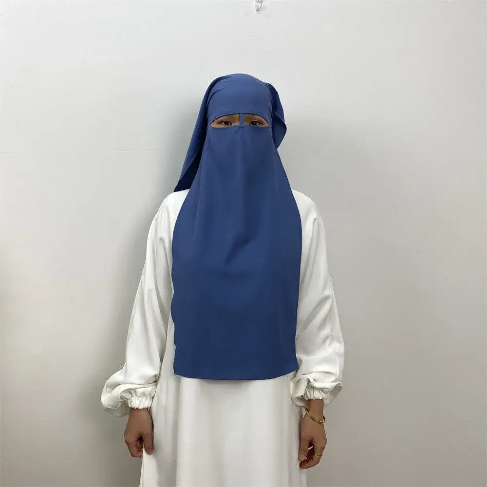 2 Layer Nose Pinch Niqab