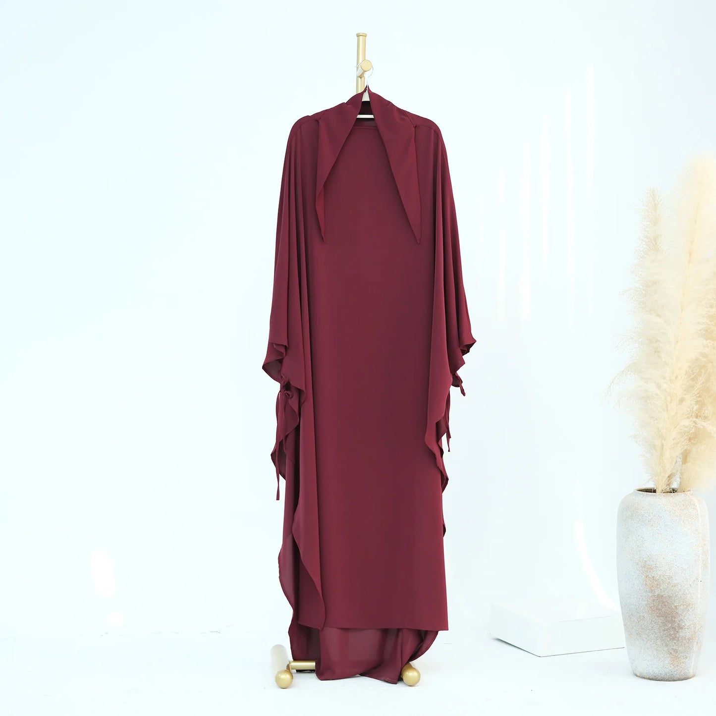 Exra Long Khimar & Niqab Integrated