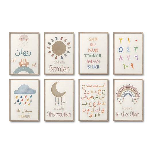 Arabic Learning Decor for Kids