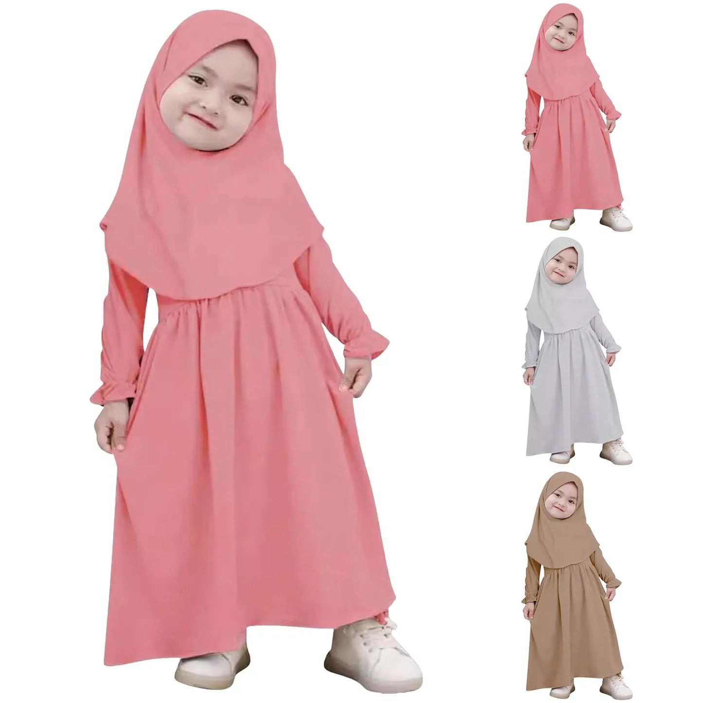 Baby Girl Dress and Hijab