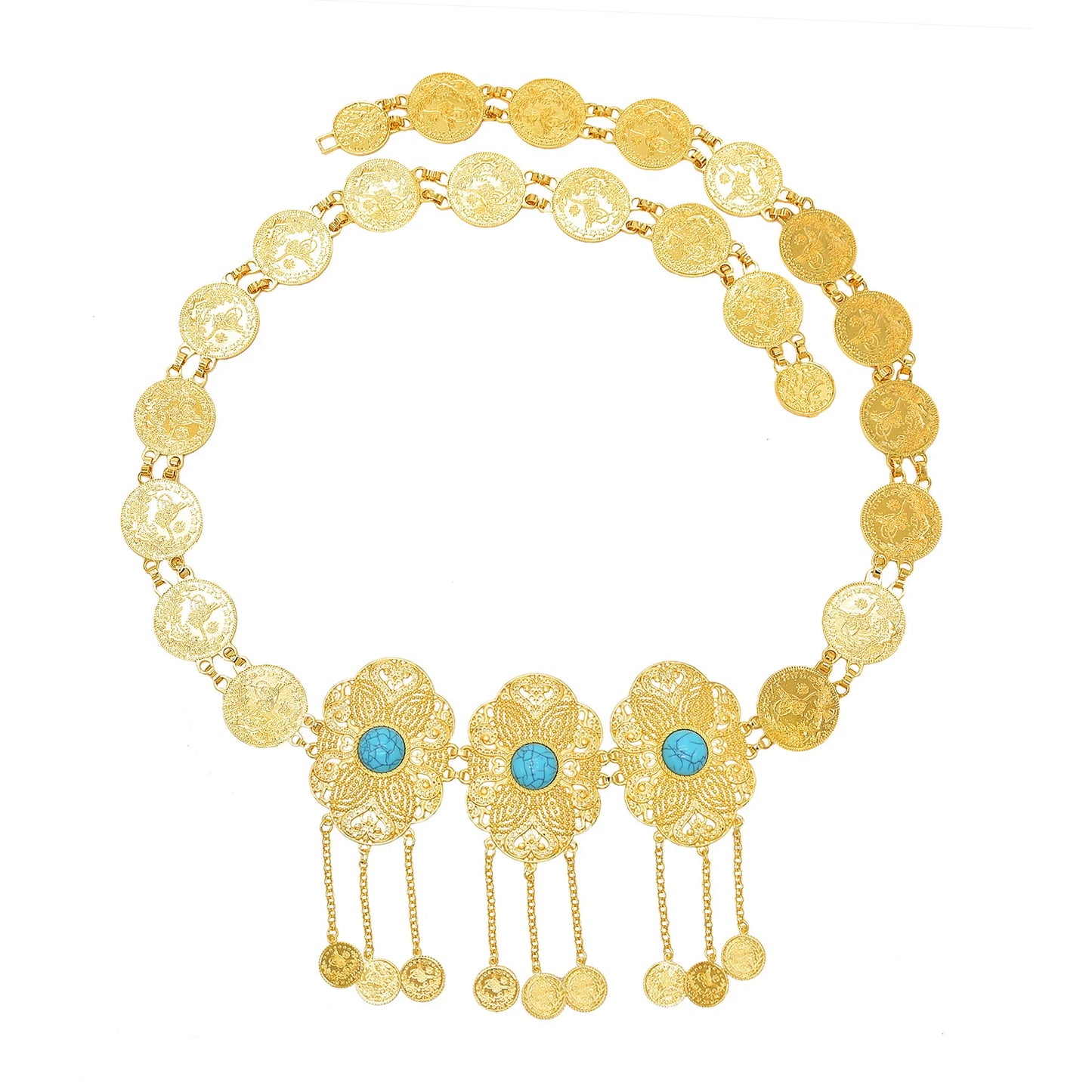 Gold Coin Waist Chain