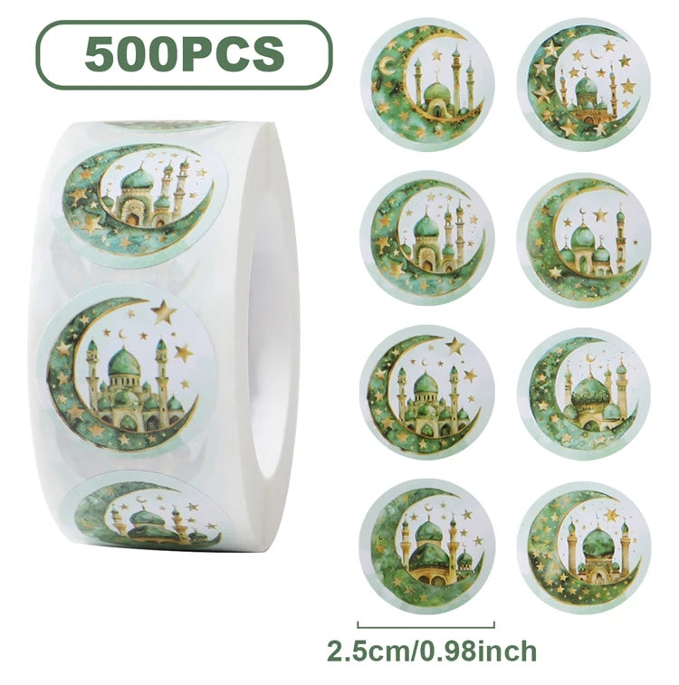 Roll of Eid Mubarak Stickers