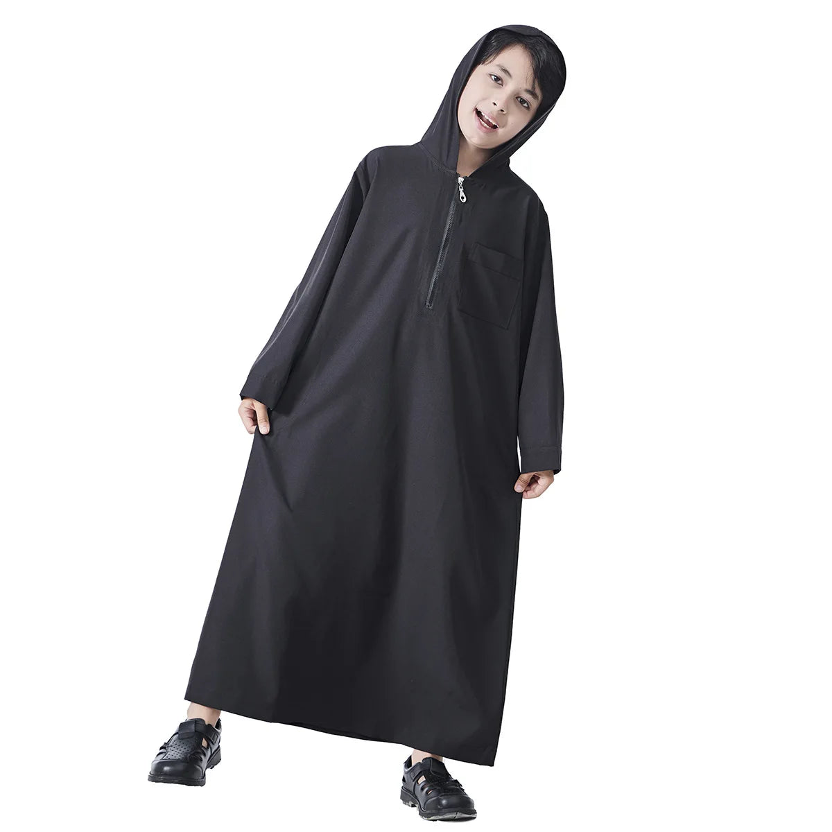 Hoodie Style Thobe for Boys