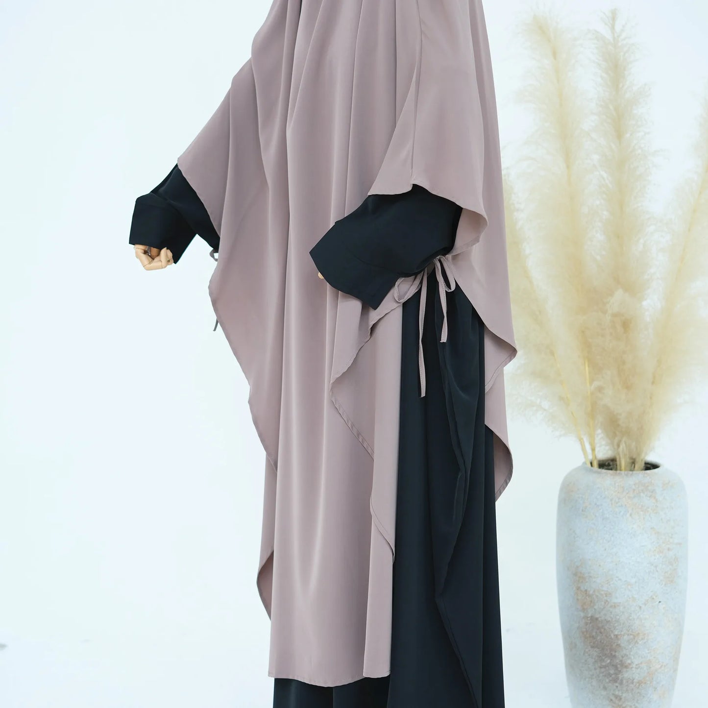 Exra Long Khimar & Niqab Integrated