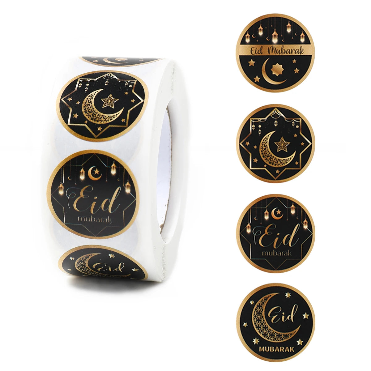 Roll of Eid Mubarak Stickers
