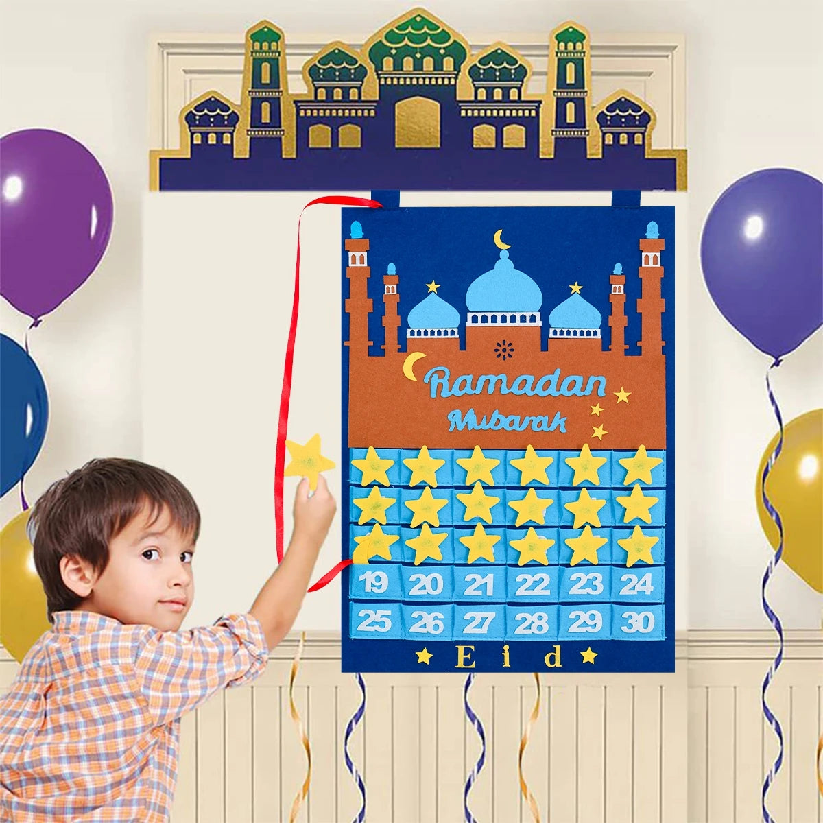 Ramadan Countdown Felt Calendar