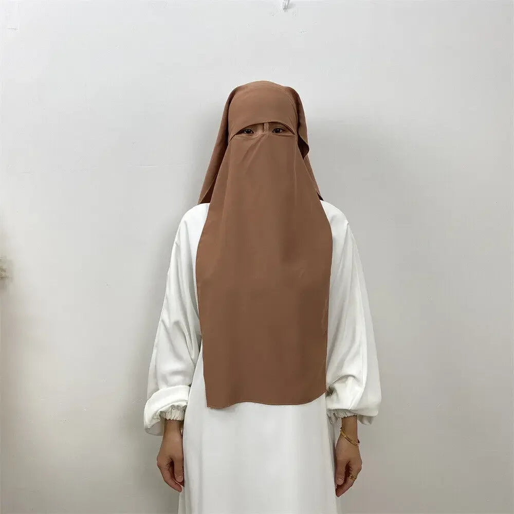2 Layer Nose Pinch Niqab