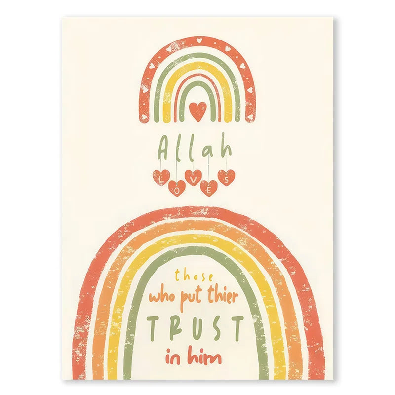 Islamic Wall Decor for Kids
