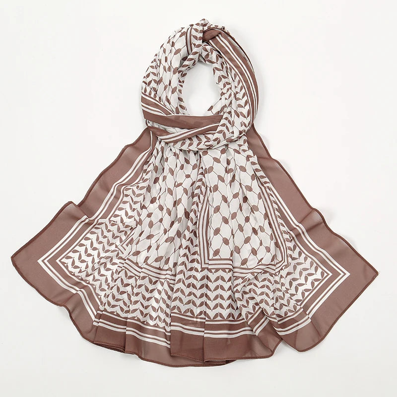 Chiffon Keffiyeh Hijab