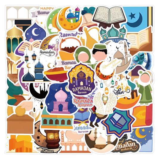 10/30/60/120 Ramadhan Kareem Inspired Stickers