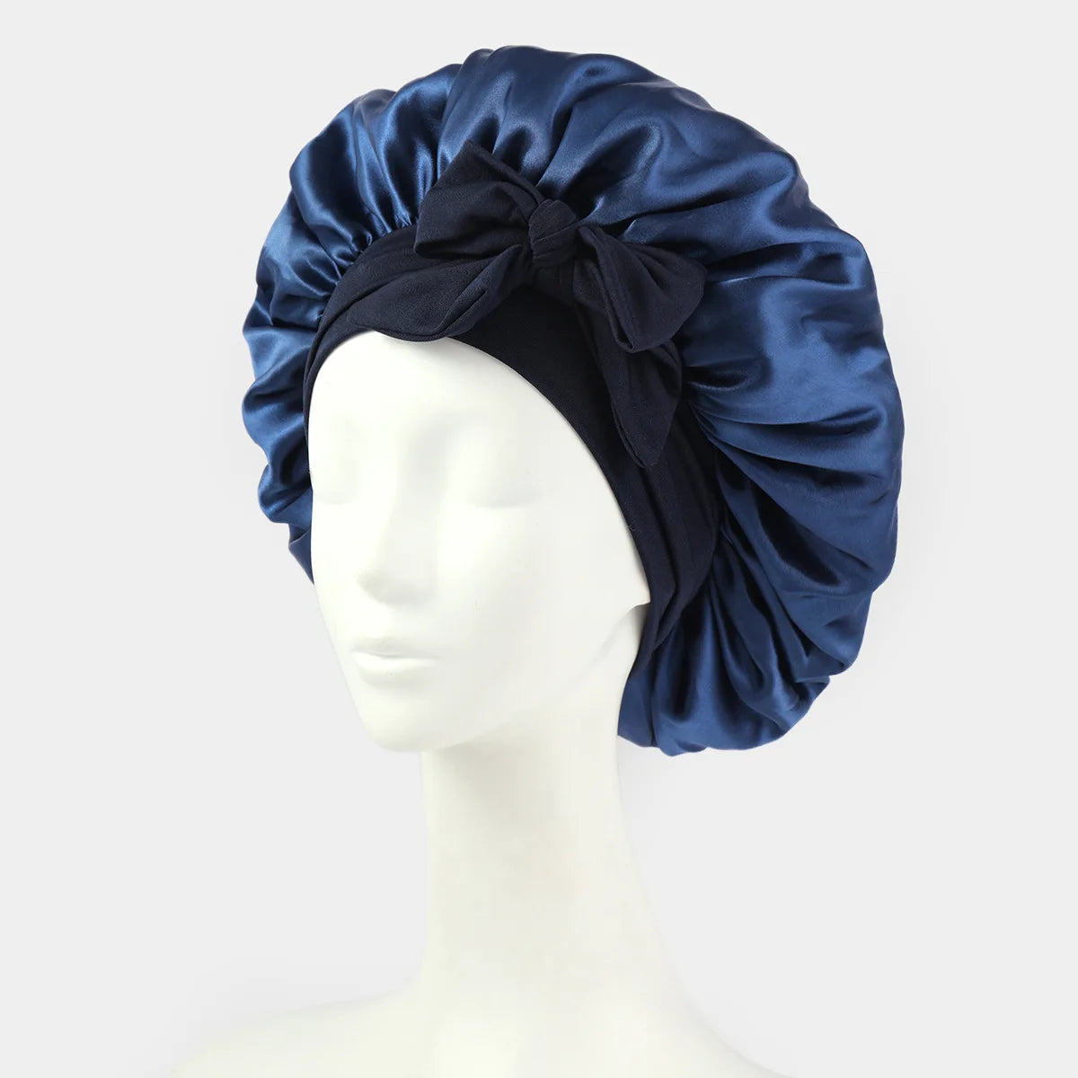 Adjustable Silk Satin Bonnet