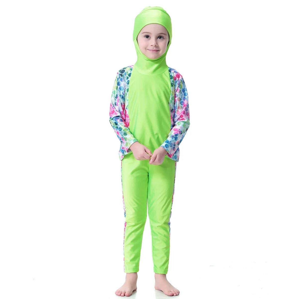 2 Piece Modest Girl's Swimwear